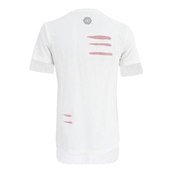 WORTHY RIPPED NET TEE - WHITE - Picture 4 of 6
